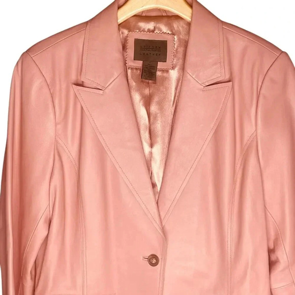 Uniform John Paul Richard Genuine Lame Leather Jacket - Picture 2 of 11